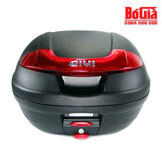 Thùng xe Máy GIVI E340N 34 Lít Kèm Đế Lắp Thùng