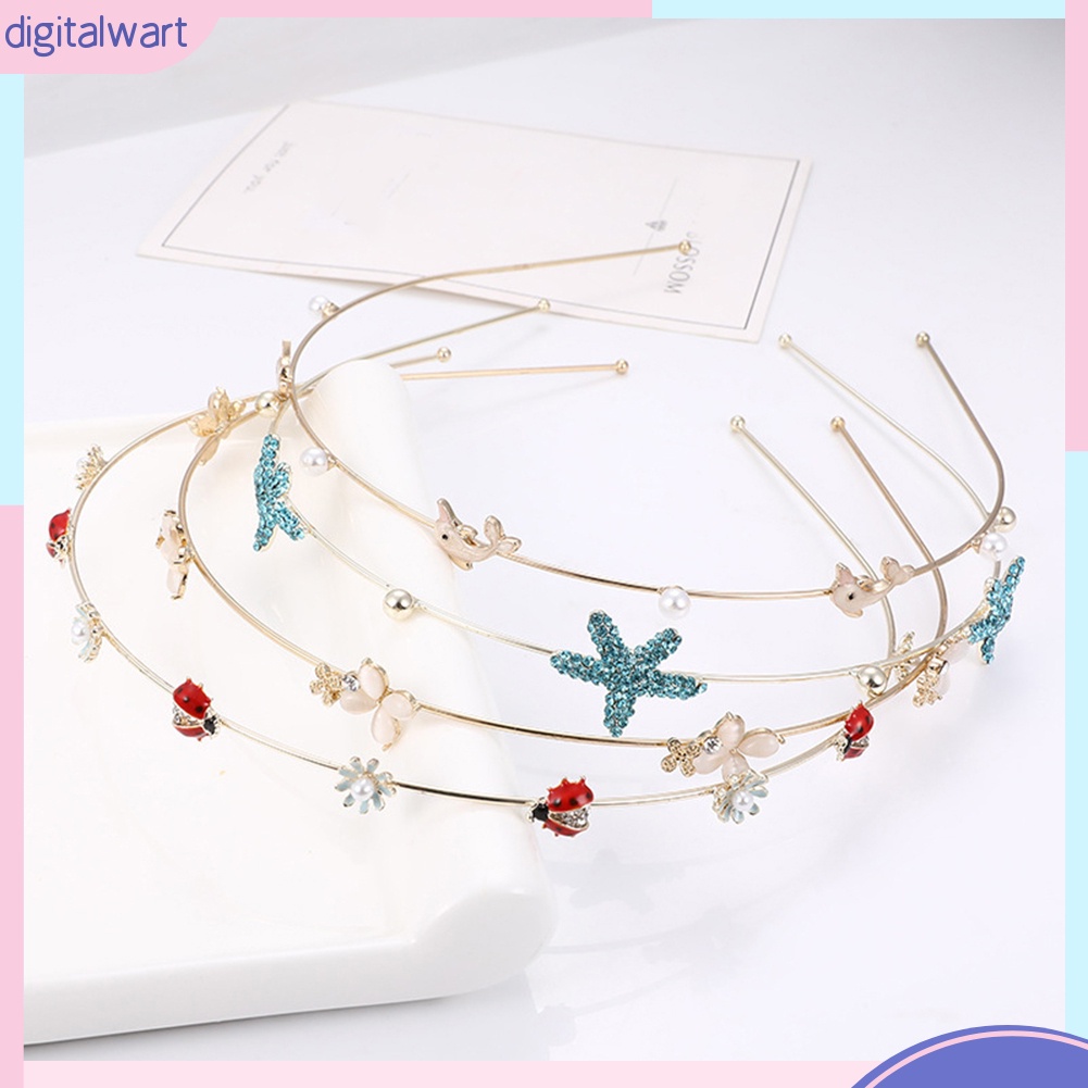 Cài Tóc Hình Sao Biển Đính Ngọc Trai Giả Thời Trang