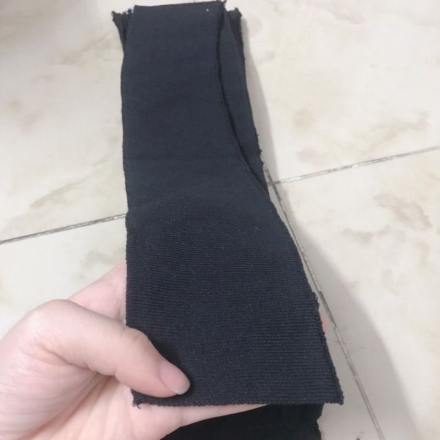 Bo cổ làm áo thun bán 1 cái rộng 8-9cm dài 37-38cm