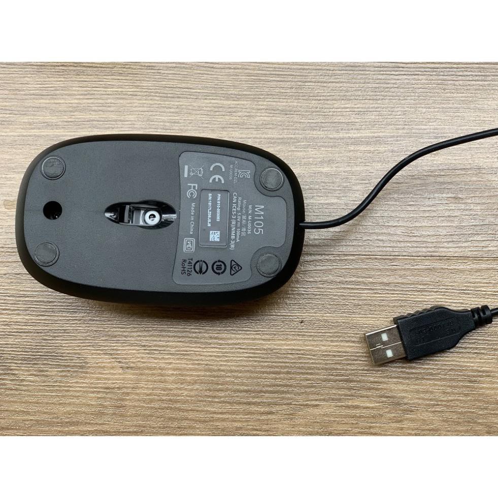 Chuột Logitech M105 Optical USB | Black