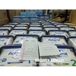 Sữa Aptamil Profutura Đức Số 1, 2  PRE 800g (Mẫu Mới)