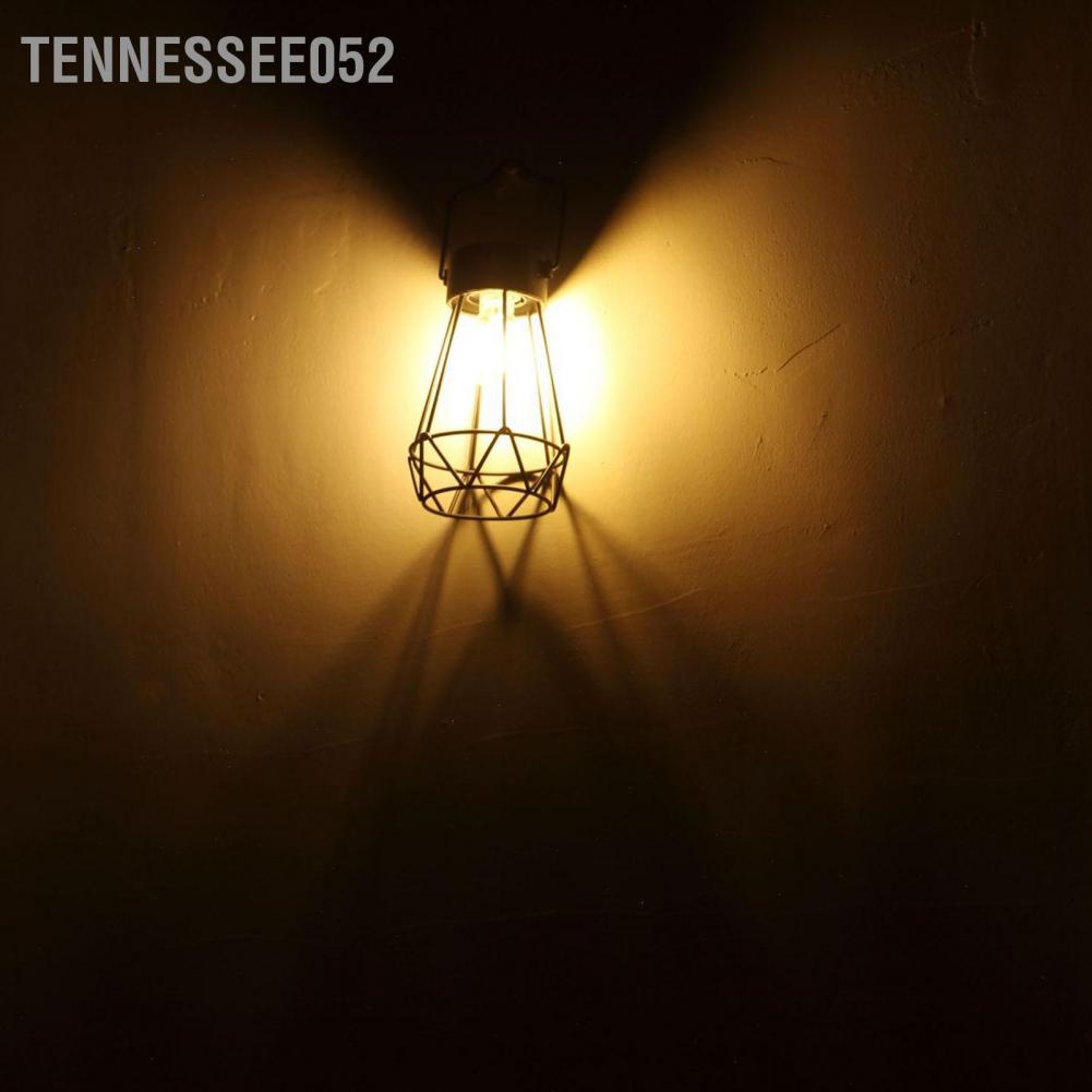 [Hàng Sẵn] Đèn Lồng Năng Lượng Mặt Trời cầm tay LED Thiết kế Vintage Bằng Treo Trang Trí Ngoài Trời phòng ăn nhà bếp Phòng ngủ【Tennessee052】