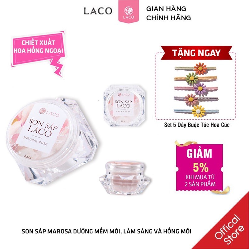 Son Sáp Laco Marosa Dưỡng Môi Căng Mọng, Giảm Thâm Môi