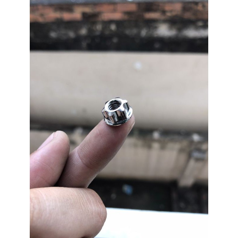 Tán inox  5li - 6li - 8li - 10li gắn nhiều loại xe