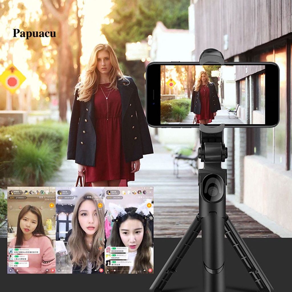 Gậy Selfie Đa Năng 3 Trong 1 Có Thể Điều Chỉnh Kết Nối Bluetooth Cho Điện Thoại / Máy Ảnh | BigBuy360 - bigbuy360.vn