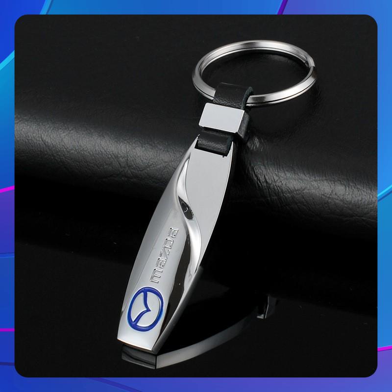 MK-02 Móc treo chìa khóa ô tô gắn logo các hãng xe Toyota, Mazda, Chevrolet,Ford, Land Rover