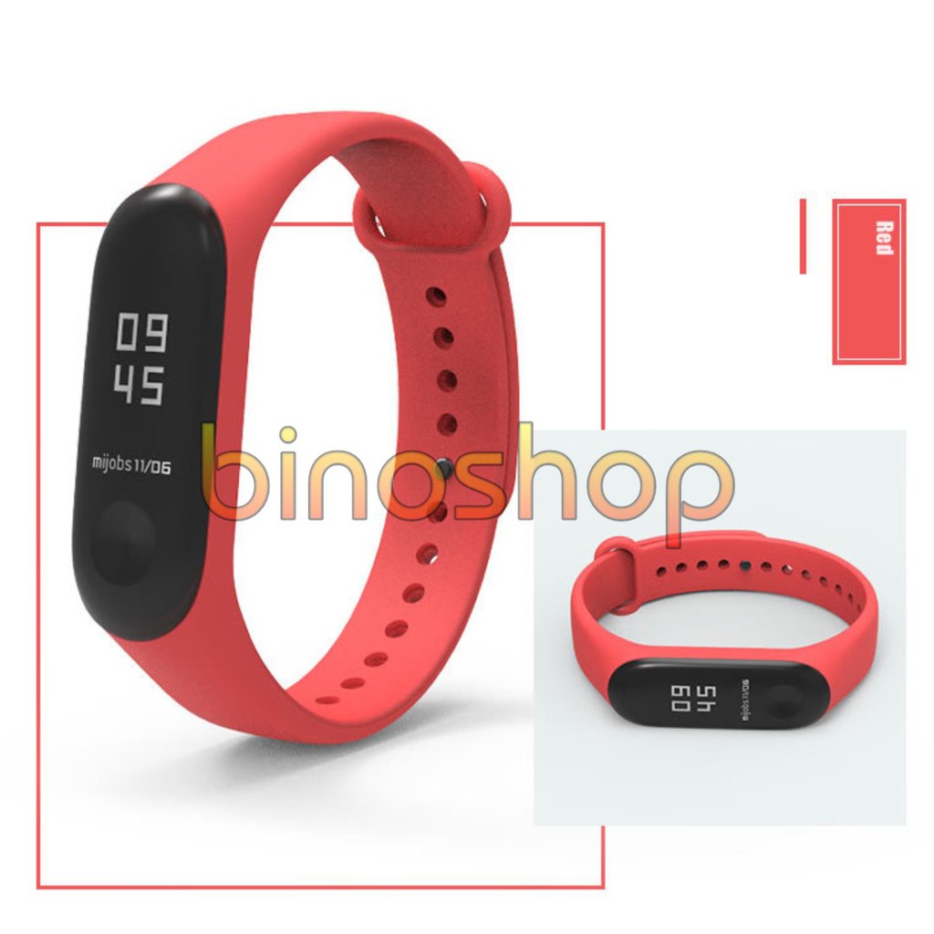 Dây đeo thay thế cho Xiaomi Miband 3 chính hãng Mijobs