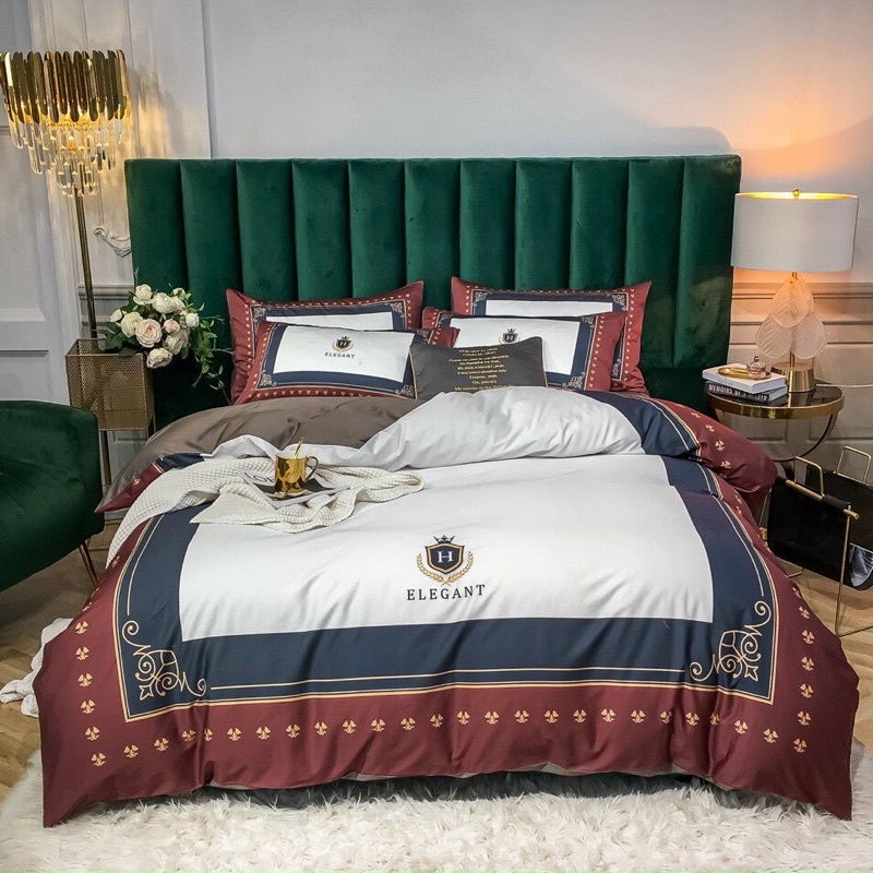 bộ chăn ga gối cotton hoạt tính thấm hút mồ hôi