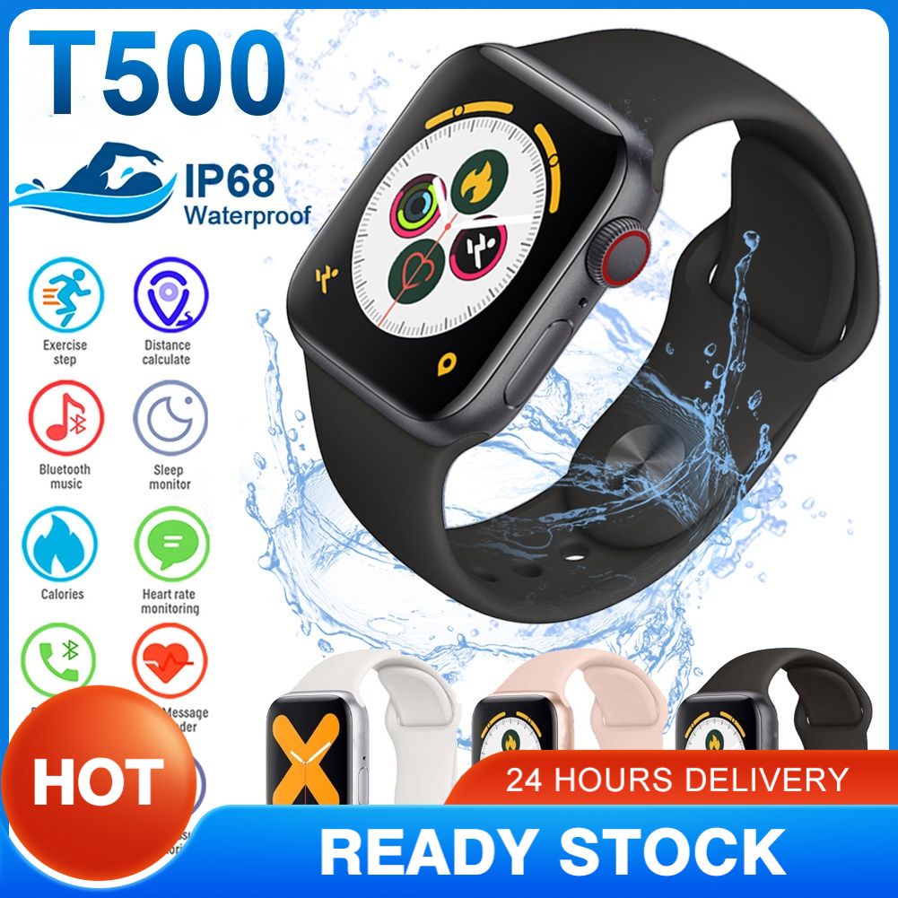 Đồng hồ thông minh T500/T500+Plus Series 6 Định vị, Thay Dây, Thay hình nền, Nghe Gọi, Chơi game