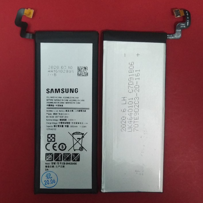 Pin Samsung Galaxy Note 5 zin công ty N920 / Pin Samsung Galaxy Note 5 zin BH 6 tháng