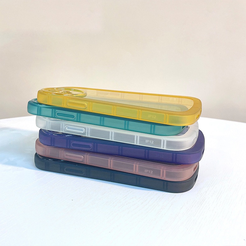 Ốp Điện Thoại Trong Suốt Màu Macaron Cho Realme C35 C11 C15 C12 C25 C25S 5 5i 5S 6i C25Y C21Y C17 C3 9i 7i
