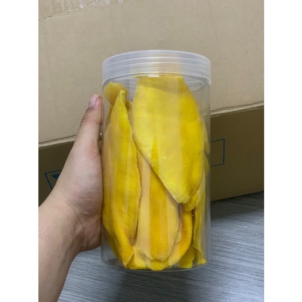 Xoài sấy Trần Anh Food - Xoài sấy dẻo không đường 500gr hàng xuất khẩu loại 1 vị chua ngọt tự nhiên