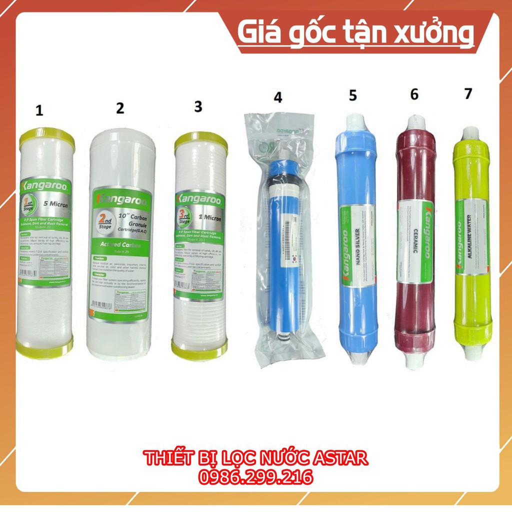 Bộ Lõi 1234567 Kangaroo ♥️ Chính Hãng