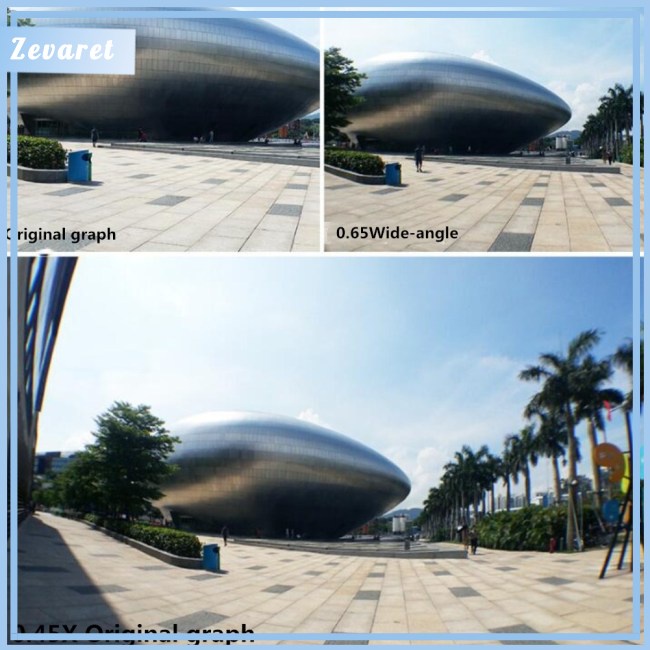 Ống Kính Macro Góc Rộng Zevaret LQ-027 0.45xWide Dành Cho Điện Thoại