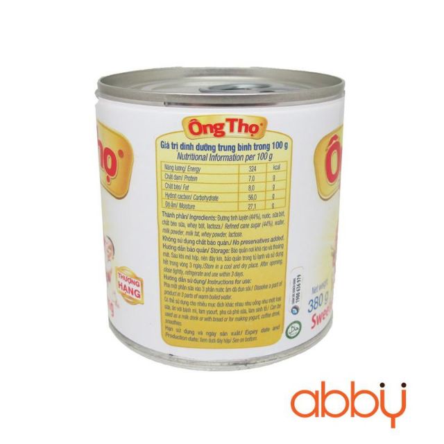 Sữa Ông Thọ Trắng 380g