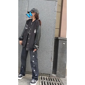 【Yuki】Áo bomber phong cách Baida Harajuku | BigBuy360 - bigbuy360.vn