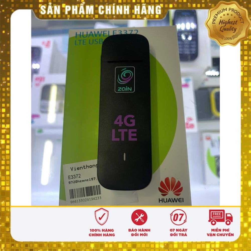 Siêu sale_ [Mã ELMS5 giảm 7% đơn 300K] USB 4G HUAWEI E3372 CÔNG NGHỆ HILINK KẾT NỐI TRONG 10 GIÂY | BigBuy360 - bigbuy360.vn