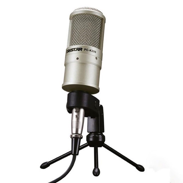 Mic Thu âm Livestream cao cấp PC K200 Bảo hành 6 tháng đổi mới