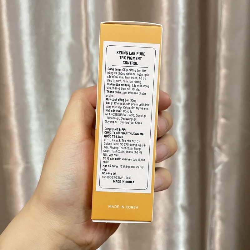 Tinh chất giảm nám Pure TRX Kyung Lab serum