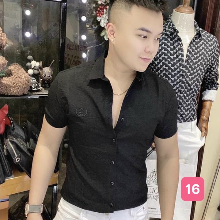 Áo sơ mi nam chất liệu đũi cotton đẹp kiểu dáng hàn quốc mới HAVADO3 nhiều mẫu mới