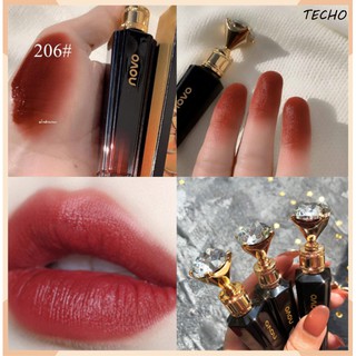 ✨Hot Sale✨ Son Kim Cương NOVO Chống Thấm Nước Lâu Trôi Mịn Như Nhung Vỏ Hình Kim Cương Đen Lấp Lánh techo