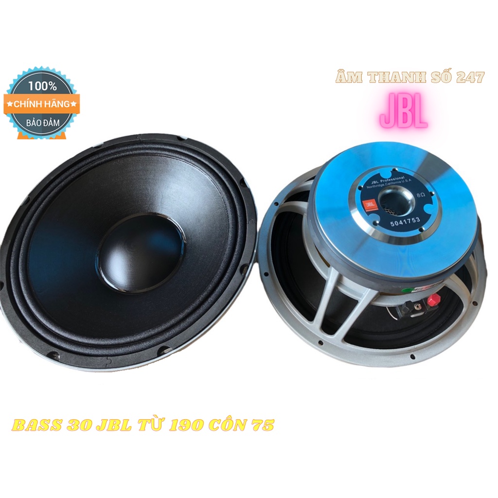 BASS 30 JBL XƯƠNG TRẮNG TỪ 190 CÔN 75 / GIÁ 1 ĐÔI