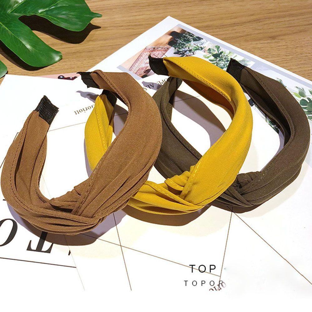 Băng Đô Cài Tóc Dạng Xoắn Thời Trang Hàn Quốc Cho Nữ