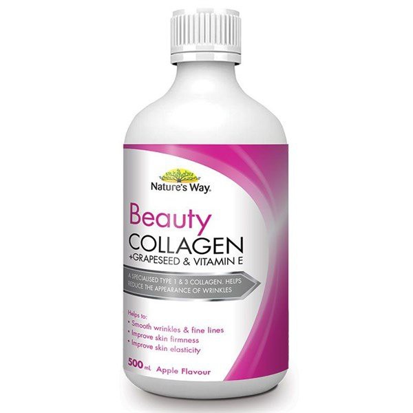 Collagen dạng nước Natures Way Beauty Collagen 500ml của Úc