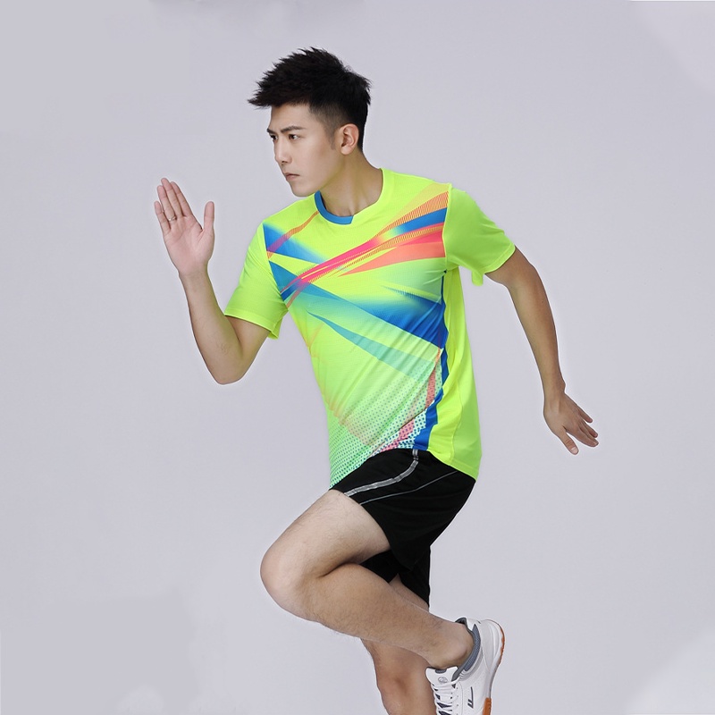 Bộ Đồ Thể Thao Tay Ngắn Nhanh Khô Thời Trang Mùa Hè 2022 Cho Nam Và Nữ