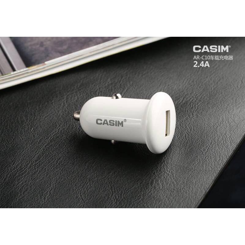 Tẩu sạc điện thoại trên xe hơi Casim - Sevenmart
