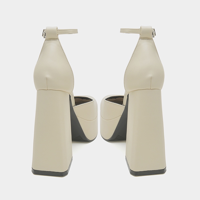 Giày cao gót chống thấm nước thời trang mùa thu 2022 dành cho nữ