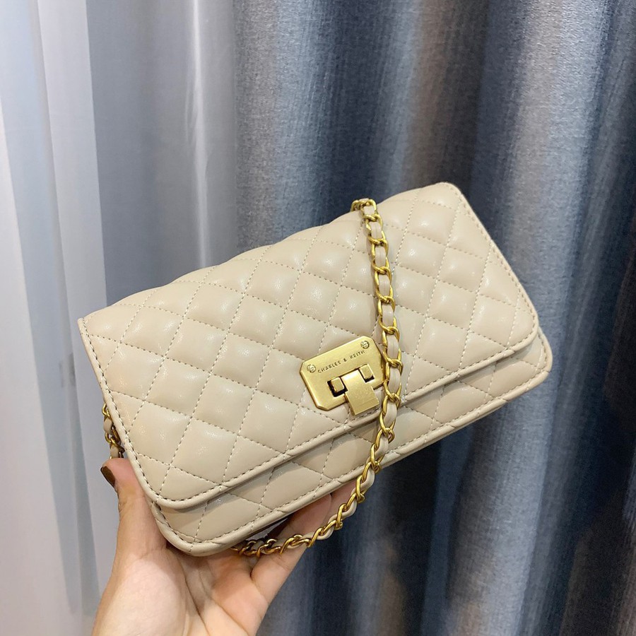 [ Hot Trend ] Túi Xách Thời Trang CNK Trám Ô Chỉ May 20cm Trẻ Trung Cá Tính [ Hàng Giống Hình ]