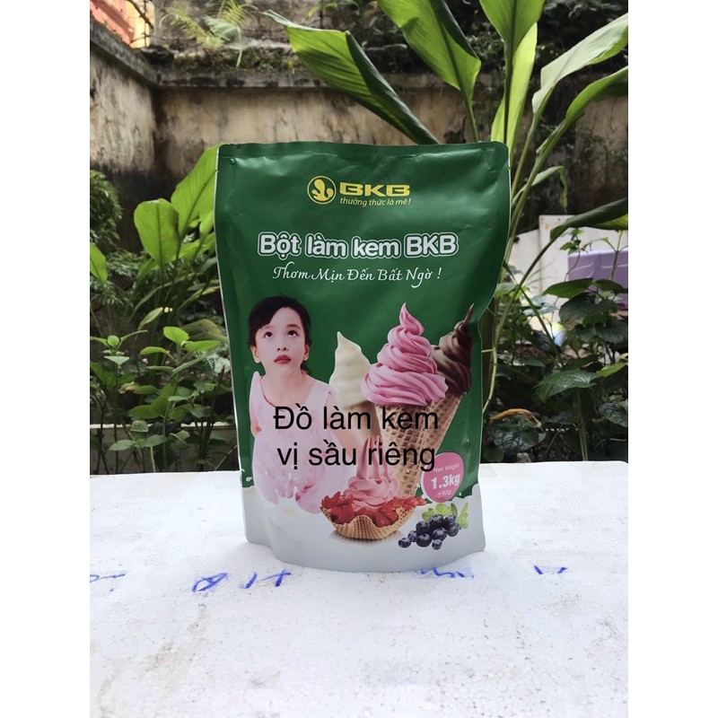 Bột làm kem tươi sầu riêng