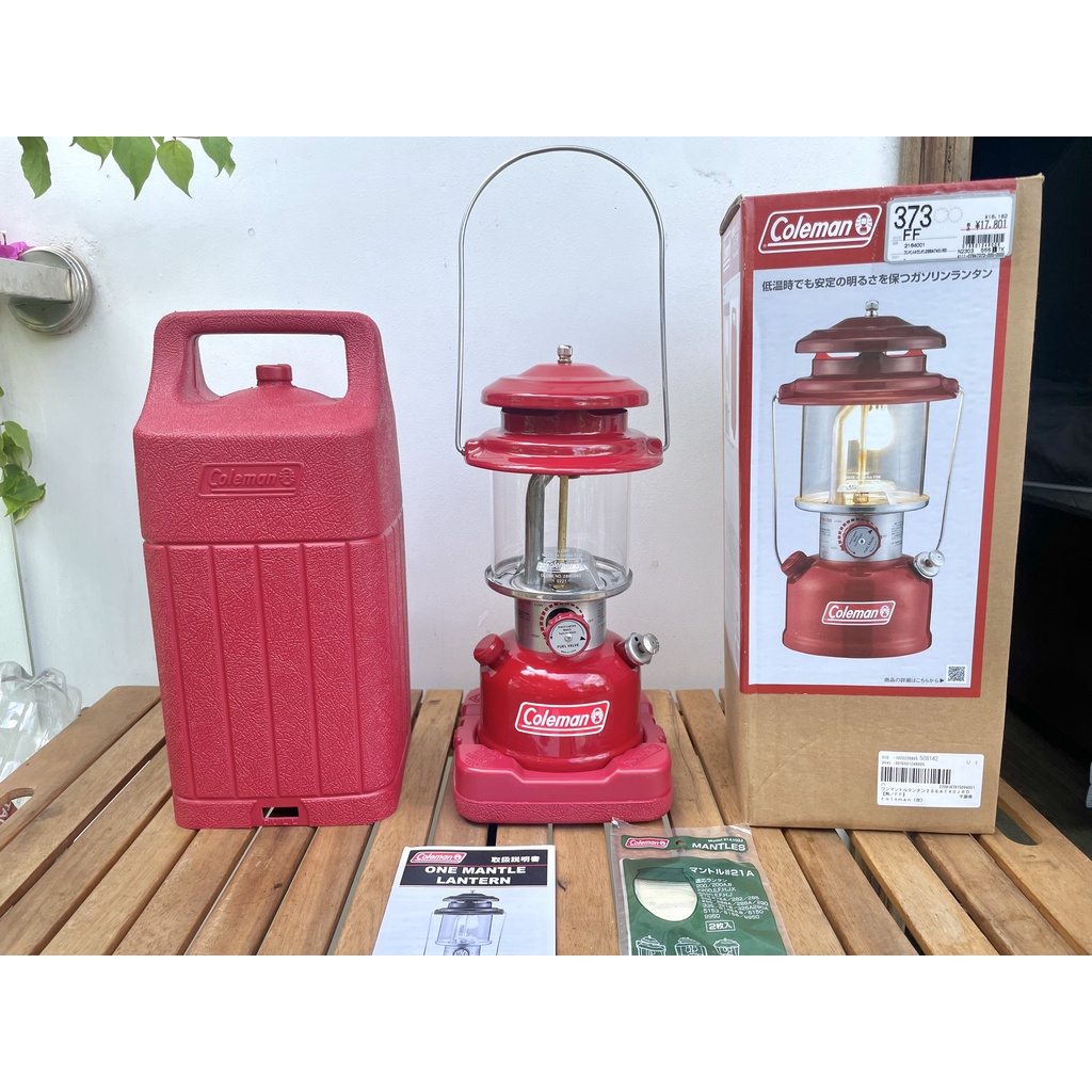 Đèn Măng Xông Coleman 286A đỏ 2022 kèm hộp nhựa (mới 100%)