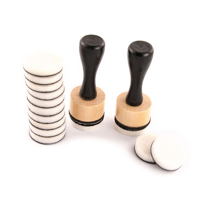 Win♥ Mini Ink Paints Mixing Blending Tools Round Foam Refills for Scrapbooking Craft
