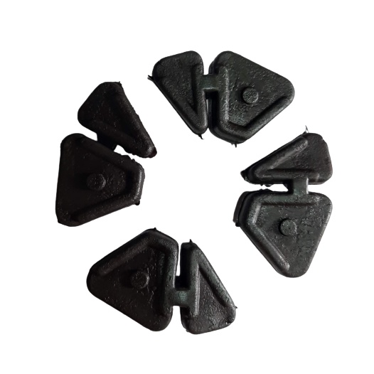 Bộ cao su chống giật gắn cùi dĩa đùm sau Dream, Wave, Future / Sirius- Exiter