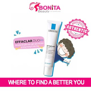 Kem hỗ trợ giảm mụn mủ - mụn đỏ - mụn đầu đen La Roche-Posay Effaclar Duo[+]