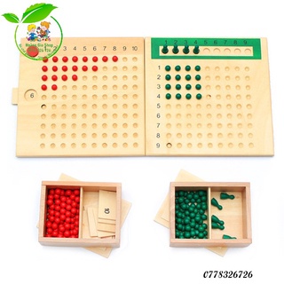 Bảng phép nhân, phép chia Montessori