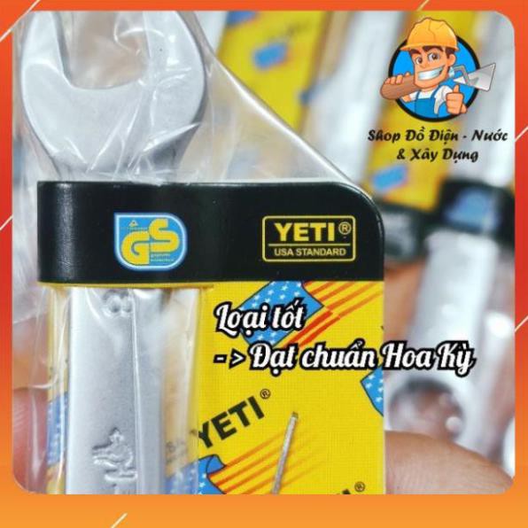 Cờ lê/Khóa miệng YETI® cao cấp 8 - 20mm (Chính hãng)
