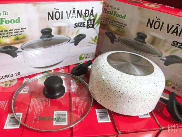 Nồi vân đá 20cm - Quà tặng sữa nuti.