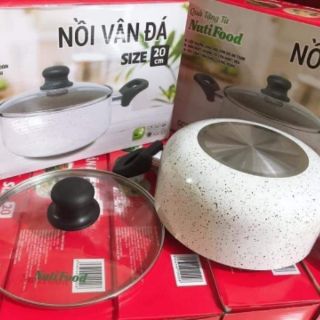 🍒🍒Nồi vân đá 20cm - Quà tặng sữa nuti.