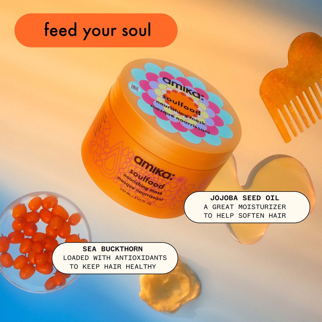 Mặt Nạ Ủ Phục Hồi Tóc Amika Soulfood Nourishing Mask