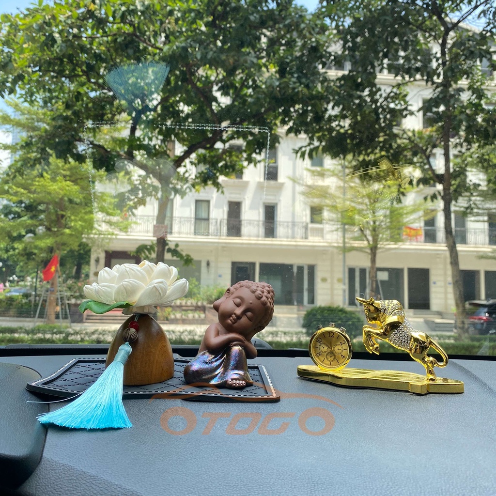 Set Tượng Phật cùng mộc liên hoa , đài sen trang trí taplo