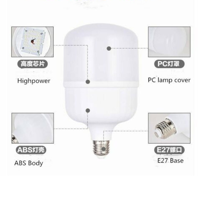 Bóng Đèn Led Trụ 10W 20W 30W 40W 50W  Esnco chính hãng siêu sáng siêu bền