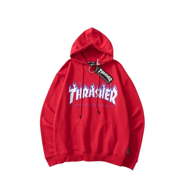 Hoodie Thrasher nỉ bông cotton cao cấp Unisex