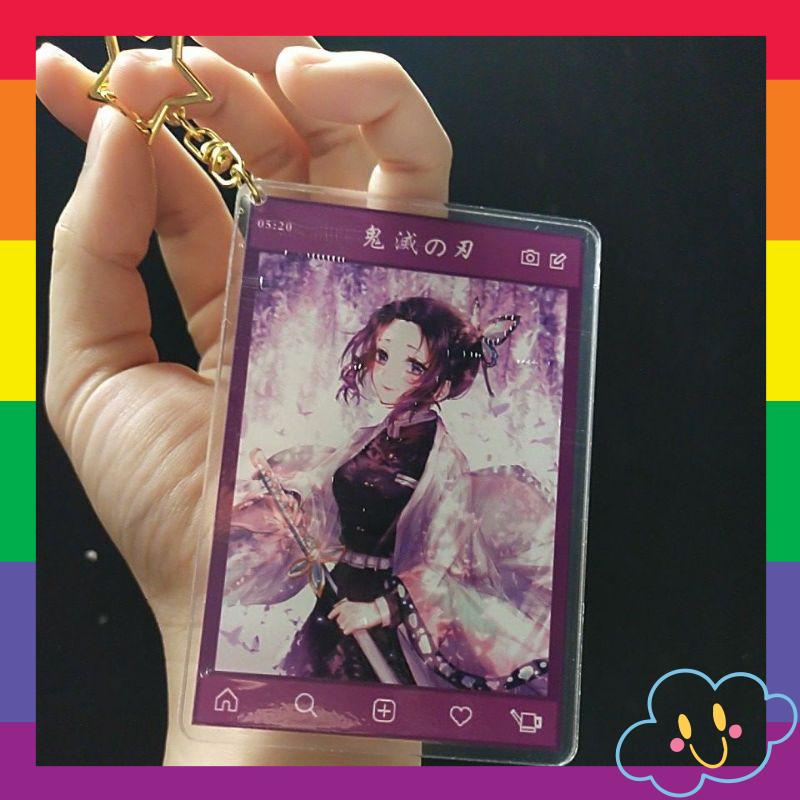 Móc Khóa Kimetsu No Yaiba - Nezuko Và Shinobu