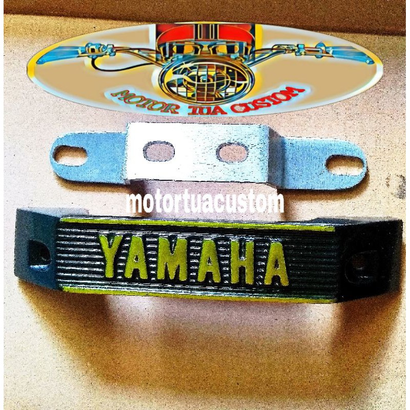 Giá Đỡ Bằng Nhôm Màu Vàng Cho Xe Yamaha Rx King Plus