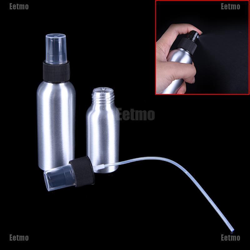 (hàng Mới Về) Bình Xịt Nước Làm Tóc Bằng Nhôm 1x30 / 50 / 100ml