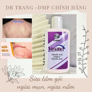 Sữa tắm gội Vinatid ngừa Mụn Lưng