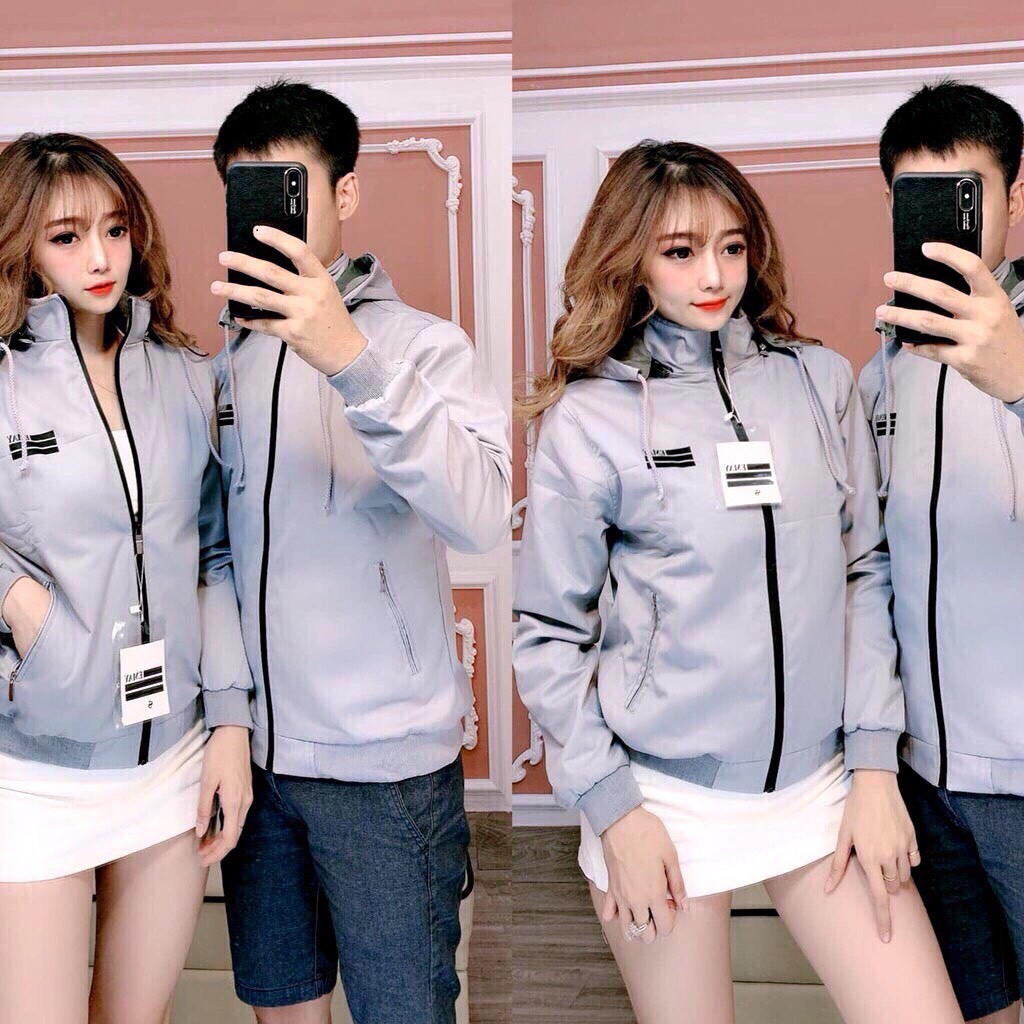 Áo khoác nam nữ, áo khoác Dù nam nữ cặp đôi cao cấp mẫu MS9034 | BigBuy360 - bigbuy360.vn
